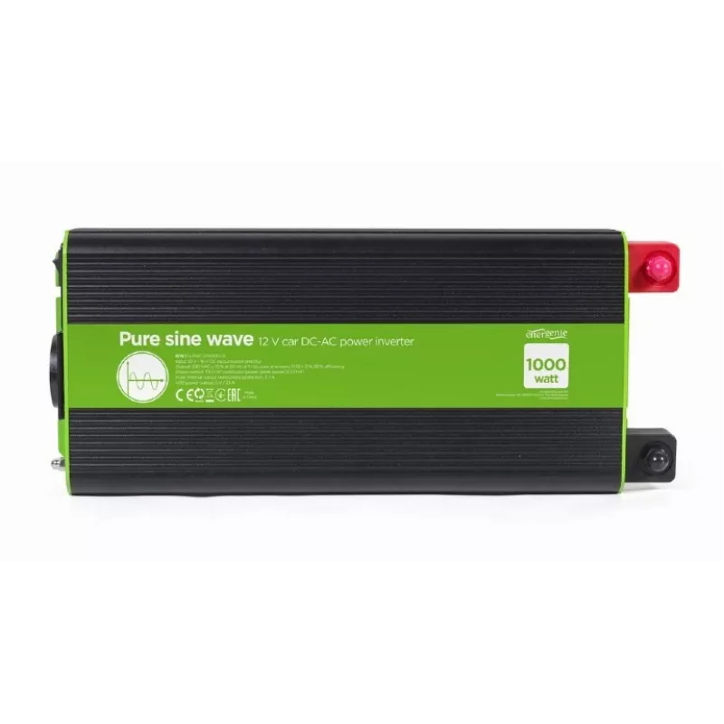 Convertidor de tensión CC-CA para coche de onda sinusoidal pura 12V/230V 1000W/2000W