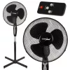 GreenBlue ventilador de pie, 40 W, 3 niveles de flujo de aire, 1,25 m de altura, 1,5 m de cable, con mando a distancia y temporizador hasta 7,5 h, GB580