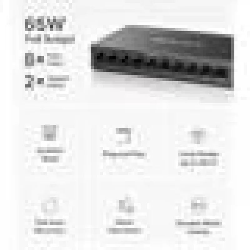 Mercusys MS110CP Switch de red con soporte PoE negro