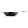 Le Creuset Wok antiadherente Toughened Non-Stick 30 cm negro/plata