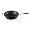 Le Creuset Wok antiadherente Toughened Non-Stick 30 cm negro/plata