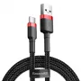 Baseus Cable USB-C Cafule 2 A 3 m (negro+rojo)