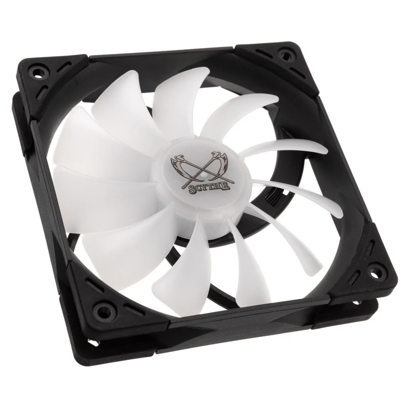 Kaze Flex 120 ARGB PWM 120x120x27 negro transparente 1800 rpm