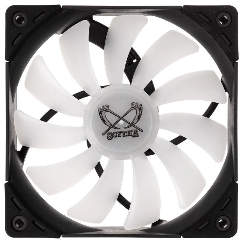 Kaze Flex 120 ARGB PWM 120x120x27 negro transparente 1800 rpm