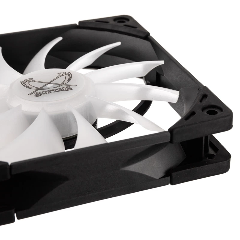 Kaze Flex 120 ARGB PWM 120x120x27 negro transparente 1800 rpm
