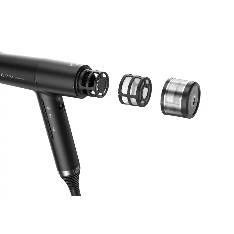 GA.MA PH6080.BK IQ3 Perfetto Secador de pelo 1600 W Negro