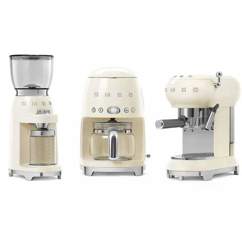 Smeg CGF11CREU Molinillo de café 50s Style Crema