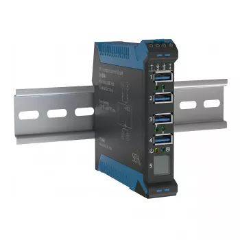SEH IH-304 USB-Hub 3.0 DIN Rail 4xUSB3.0 - Hub (M07250)