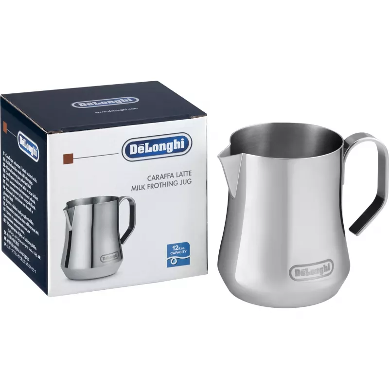 De'Longhi DLSC060 Jarra de leche de acero inoxidable, 350 ml