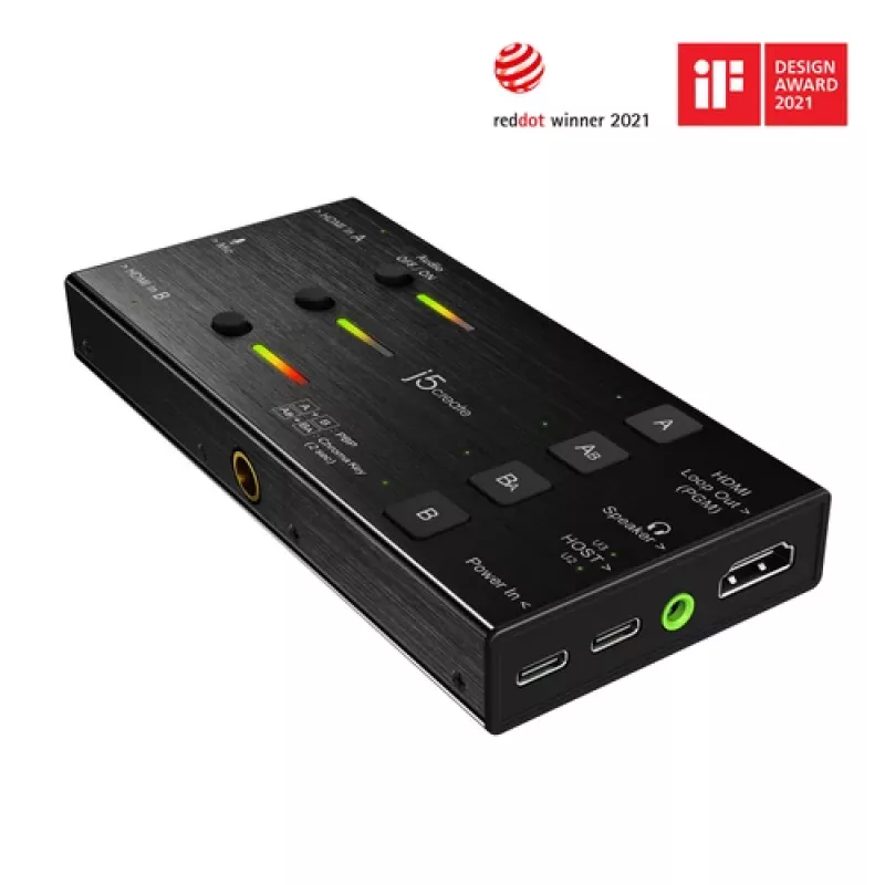 j5create JVA06-N - Adaptador de captura de vídeo - USB-C 3.0
