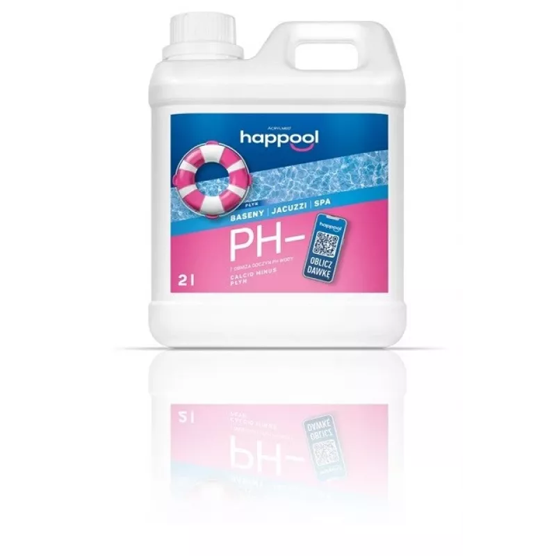 Acrylmed CALCID MINUS líquido para reducir el pH del agua de piscina, 2 litros