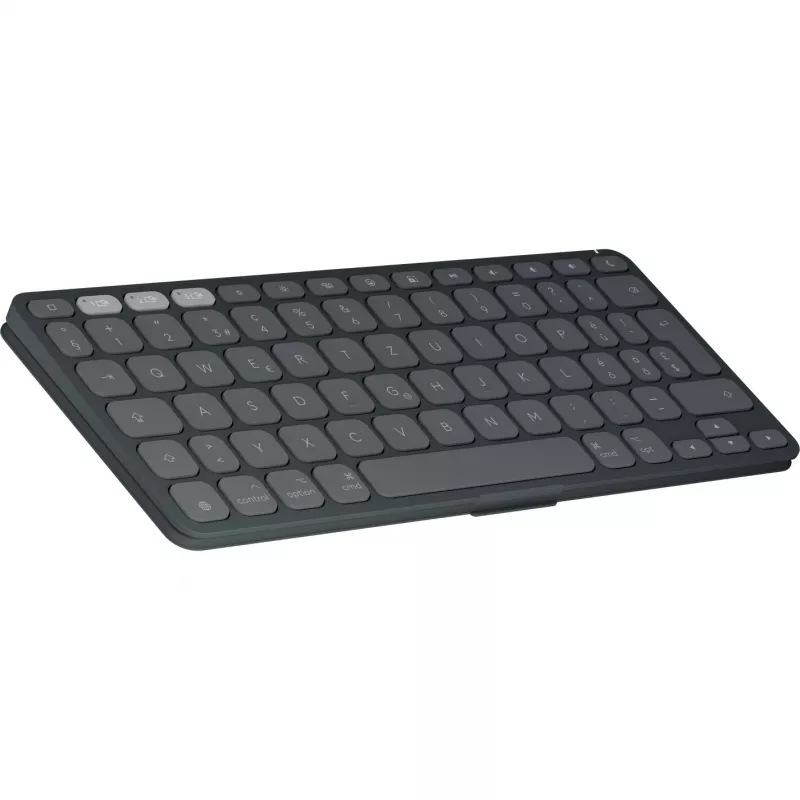 Logitech Keys-To-Go 2 para iPad – Teclado – funda integrada – inalámbrico – Bluetooth LE – QWERTZ – distribución suiza – grafito (920-013008)