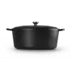 Le Creuset Signature 13,9 L ovalado negro