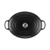 Le Creuset Signature 13,9 L ovalado negro