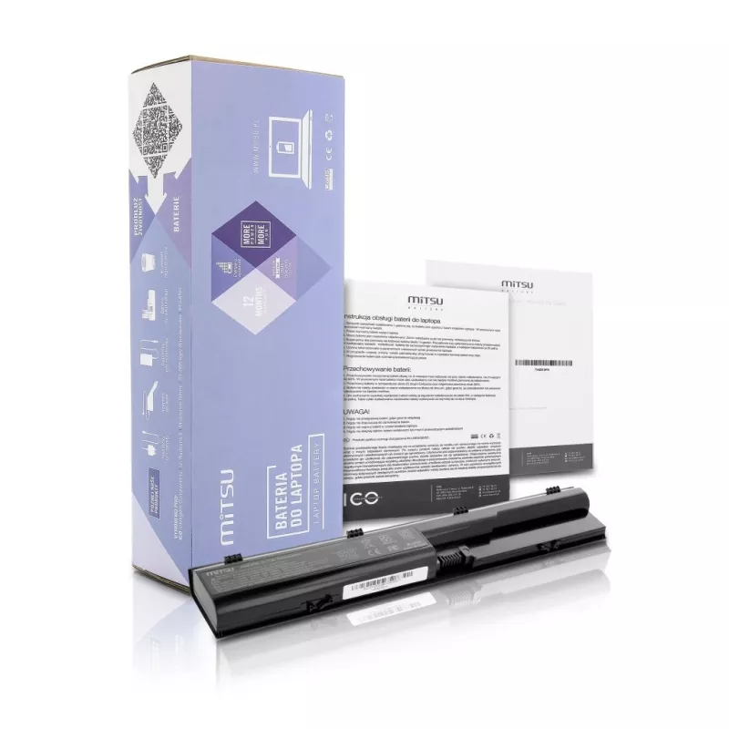 Batería para HP ProBook 4330s, 4530s 4400 mAh (48 Wh) 10,8 - 11,1 voltios