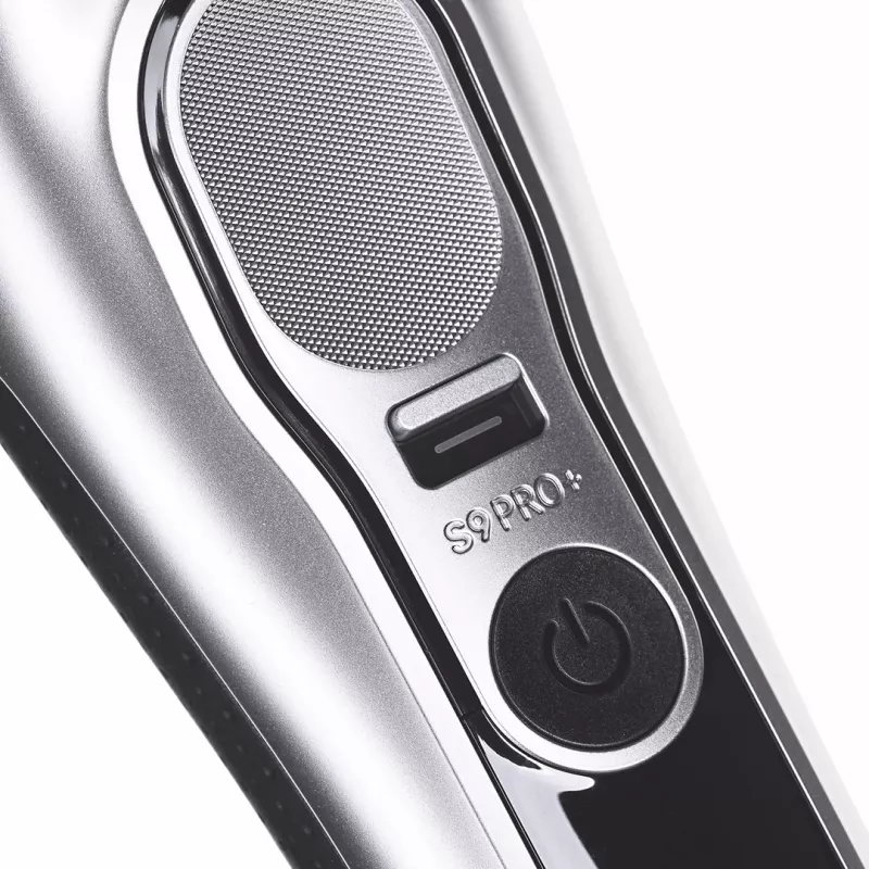Braun Series 9 Pro+ 9667CC Afeitadora de hombre afeitadora de láminas recortadora plateada
