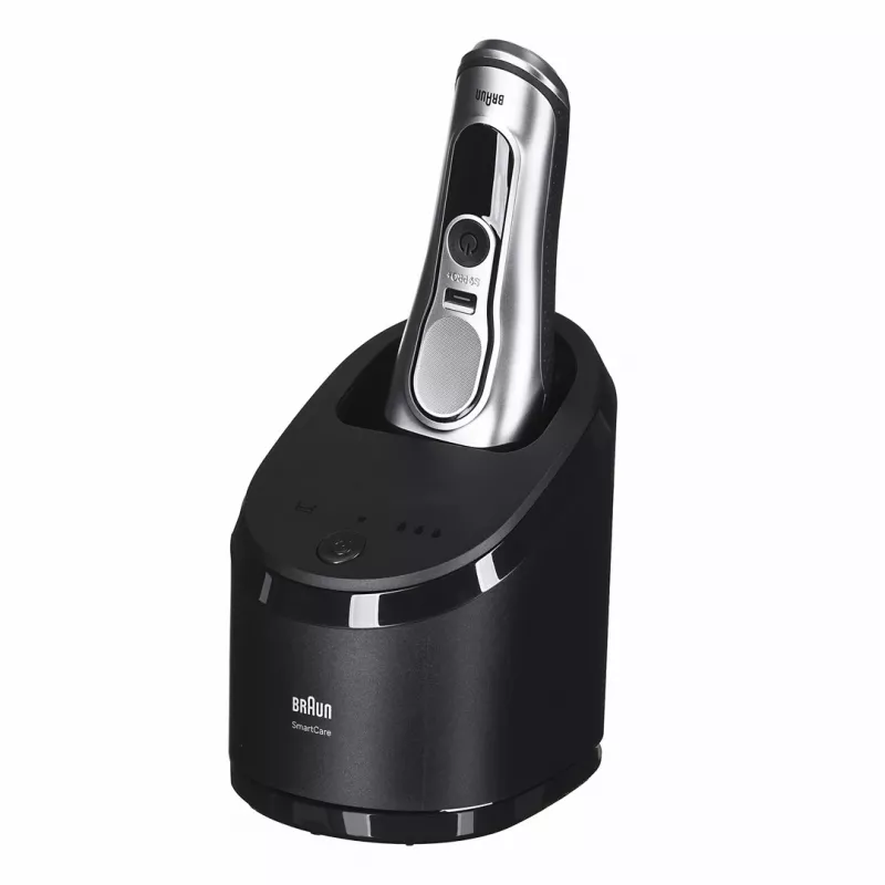 Braun Series 9 Pro+ 9667CC Afeitadora de hombre afeitadora de láminas recortadora plateada