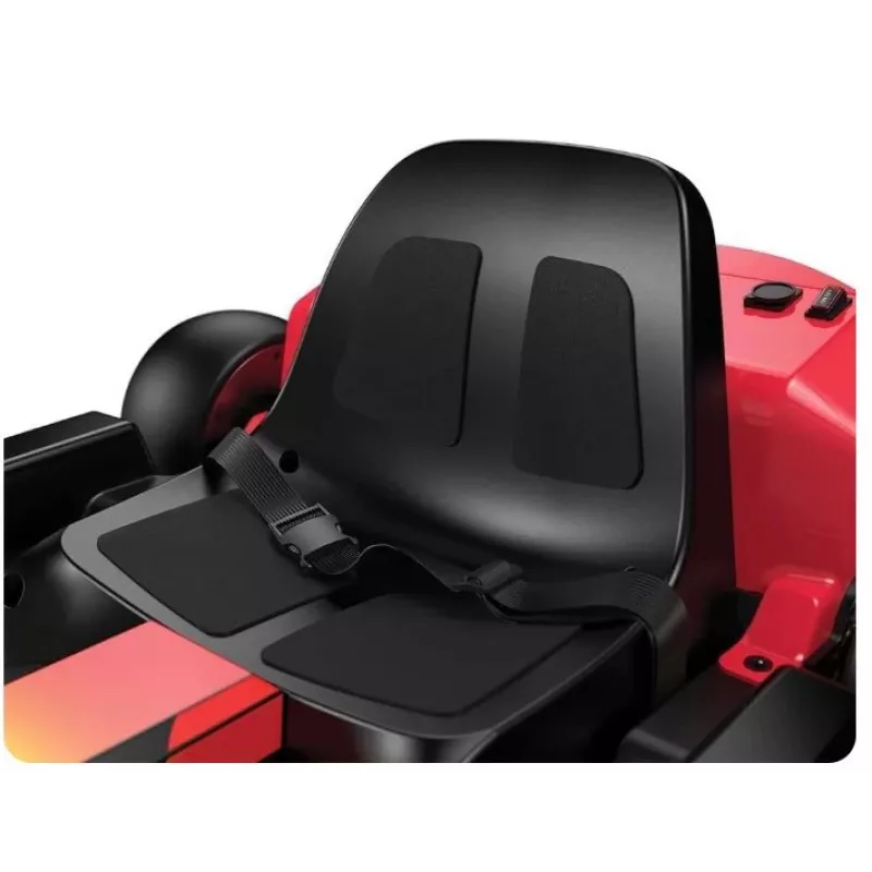 Razor Ground Force Elite - Kart eléctrico, negro y rojo