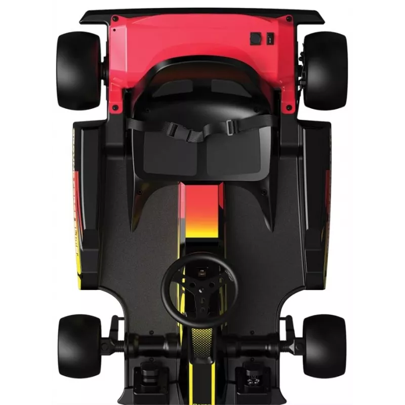 Razor Ground Force Elite - Kart eléctrico, negro y rojo