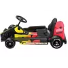 Razor Ground Force Elite - Kart eléctrico, negro y rojo