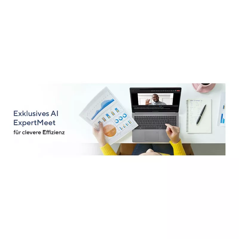 ASUS ExpertBook P1 P1503CVA-S72335 C5-210H/16GB/512GBSSD/noOS - Distribución de teclado posiblemente alemana