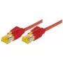 Tecline 72205R cable de red rojo