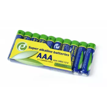 GEMBIRD pilas alcalinas Super AAA pack de 10