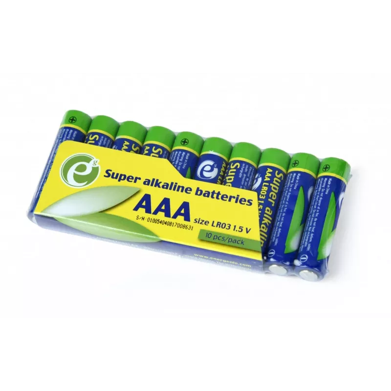 GEMBIRD pilas alcalinas Super AAA pack de 10