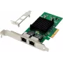 MicroConnect tarjeta de red PCIe x1 Intel 82576 Dual-RJ45 (MC-PCIEX4-82576-D)