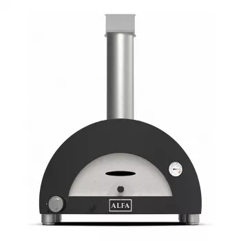 Alfa Forni Moderno 1 horno de pizza de gas pizarra gris