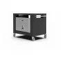 Alfa Forni base 5 pizzas Moderno negro