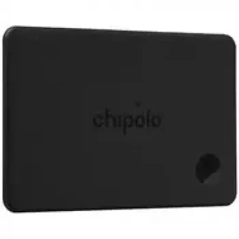 Chipolo CARD – Rastreador Bluetooth inalámbrico, recargable y ultrafino para iOS y Android, antracita