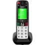 Gigaset EASY 500 Base de carga Dect con 1 auricular (SOS / LS life style) - negro