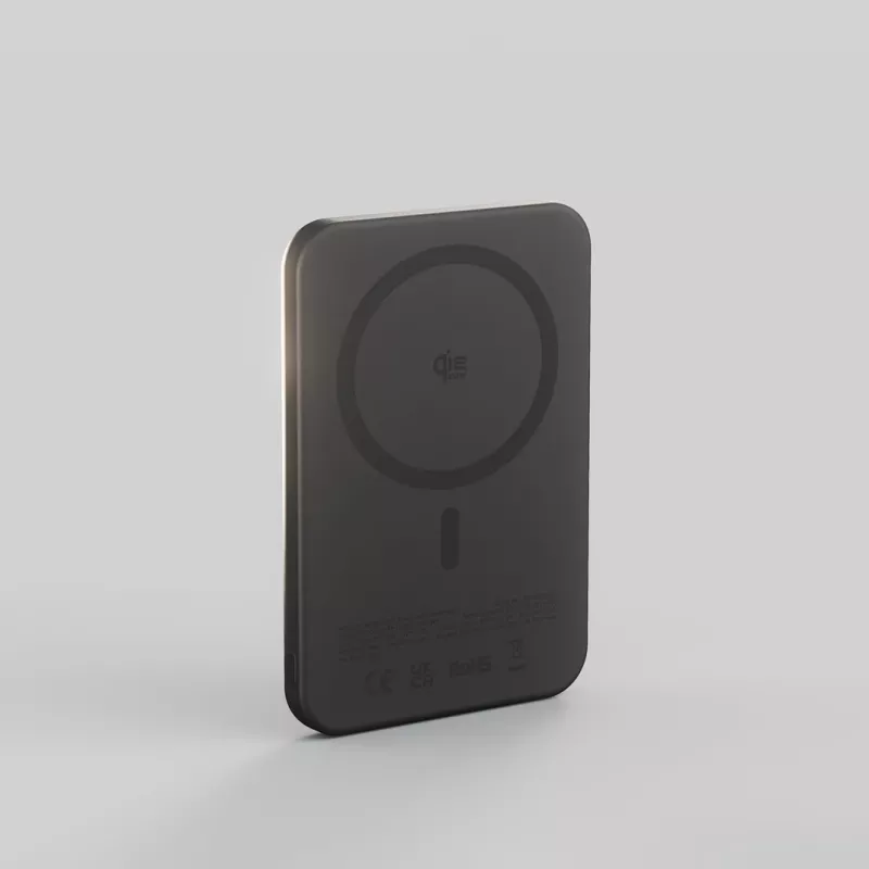 ZENS Pro 2 Semi Solid State Powerbank - Batería externa magnética 5000 mAh compatible con MagSafe y Qi2.2 25W (negra)