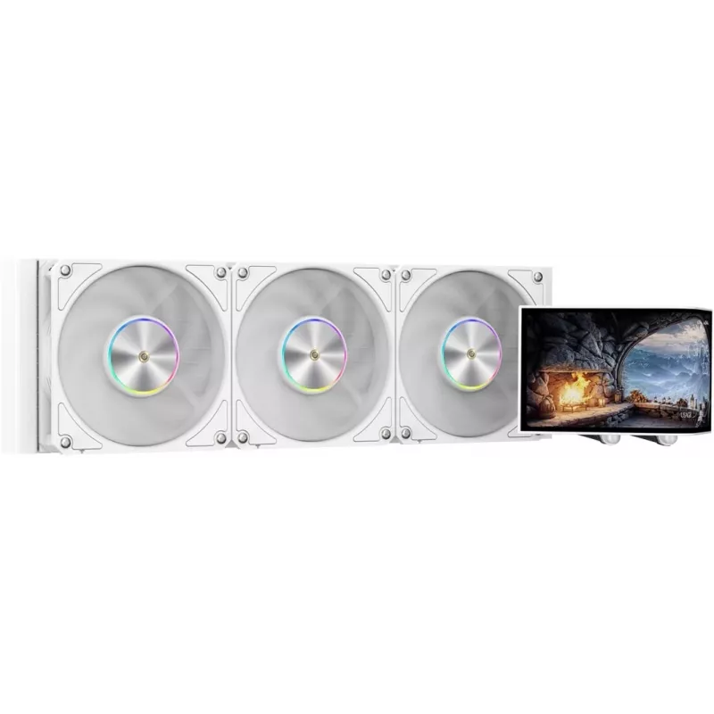 Refrigeración líquida Krux HydroArc 360 White (KRXE011)
