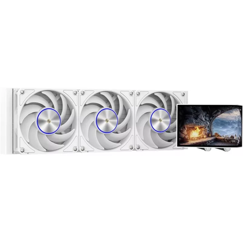 Refrigeración líquida Krux HydroArc 360 White (KRXE011)