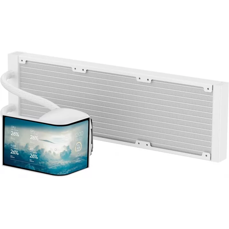 Refrigeración líquida Krux HydroArc 360 White (KRXE011)