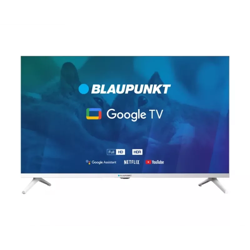Blaupunkt 32FBG5010S 32 pulgadas (81 cm) Full HD Google TV, Blanco | Blaupunkt