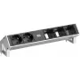 BACHMANN DESK2 2xCEE7/3 3xABD Acero inoxidable lacado (902.4860)