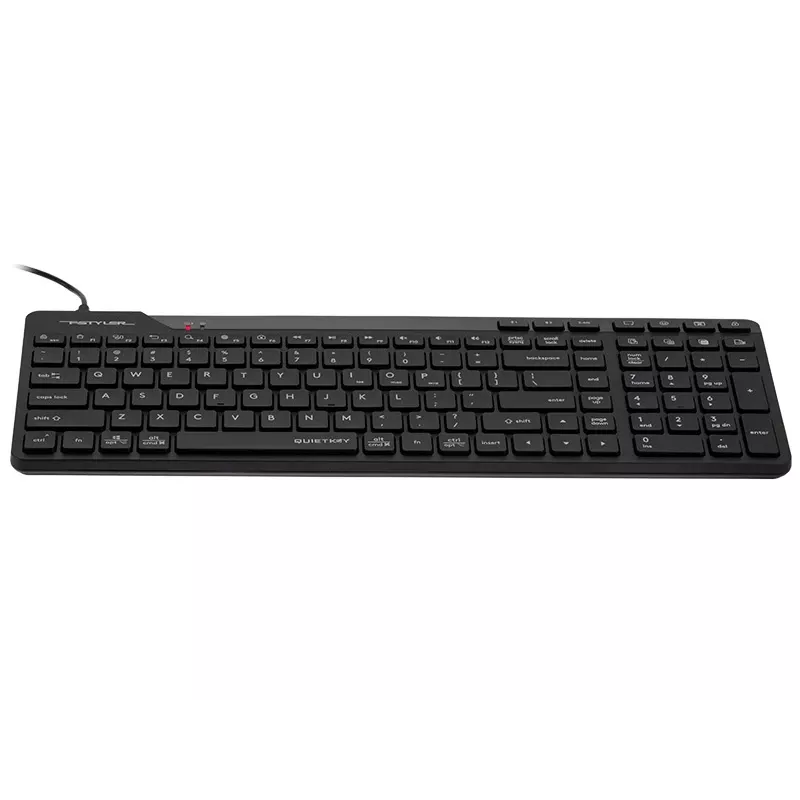 A4Tech Fstyler FBK27C AS Teclado silencioso 2,4GHz+BT, negro