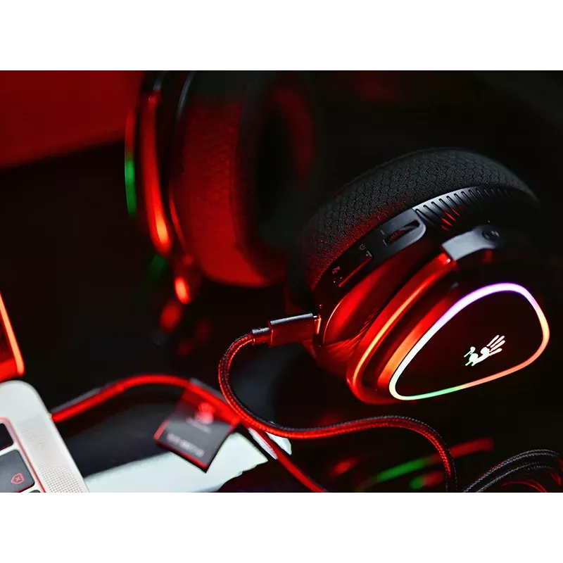 A4Tech 47751 Bloody MR710 RGB Gaming Wireless Headset, Negro