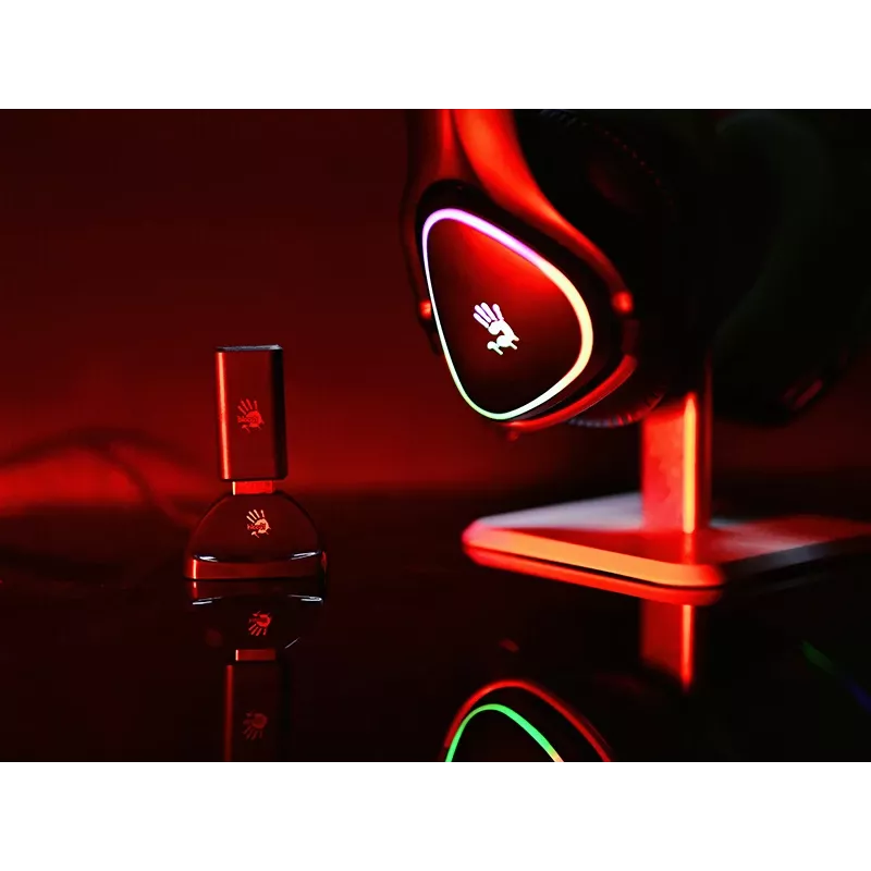 A4Tech 47751 Bloody MR710 RGB Gaming Wireless Headset, Negro