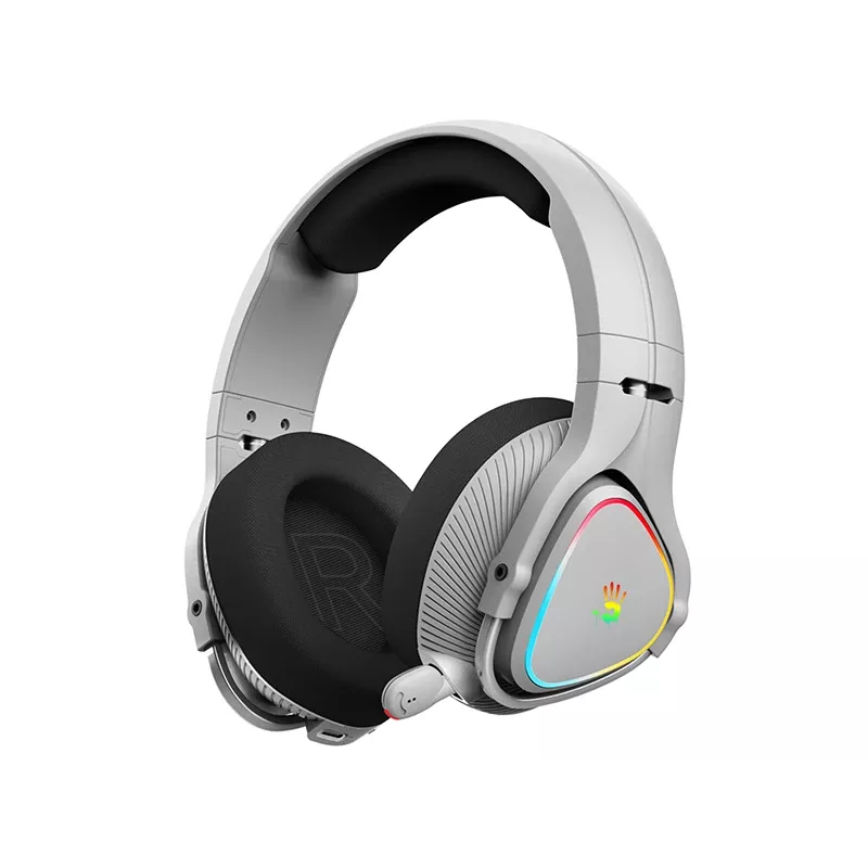 A4Tech 47752 Bloody MR710 RGB Gaming Wireless Headset, Gris