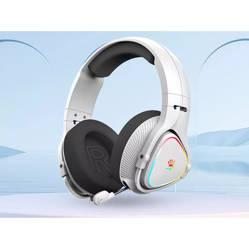 A4Tech 47752 Bloody MR710 RGB Gaming Wireless Headset, Gris