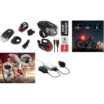Ansmann Iluminación para bicicleta Set Luz de bicicleta Set (1600-0254)