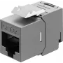 Goobay módulos Keystone RJ45 CAT 6A, STP, slim & Short, borne de puesta a tierra (77942)