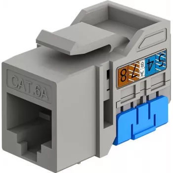 Goobay módulos Keystone RJ45 CAT 6A, UTP, slim & Short (77951)