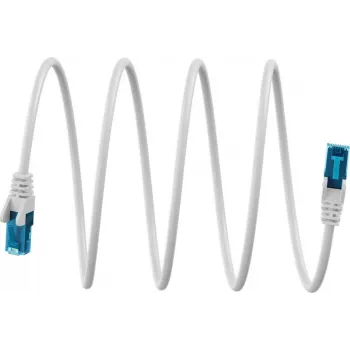Goobay cable de parcheo CAT 6A ultraflexible U/UTP, blanco (79244)