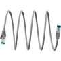 Goobay cable de parcheo CAT 6A ultraflexible S/FTP (PiMF), gris (79342)