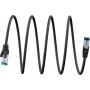 Goobay Cable de red CAT 6A Ultra-Flexible S/FTP (PiMF), negro (79371)